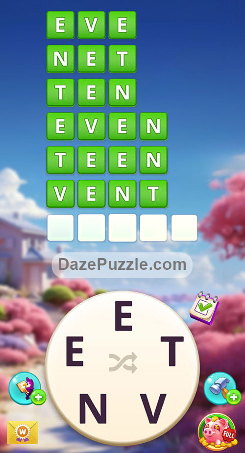 Word Madness Level 40 Answers