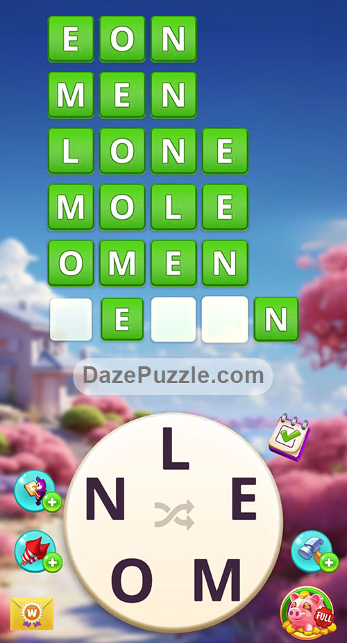 Word Madness Level 41 Answers
