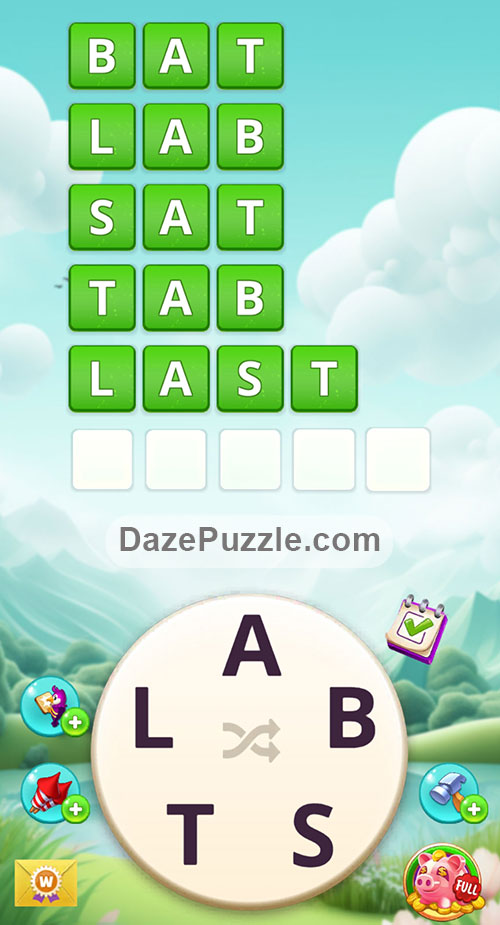 Word Madness Level 42 Answers
