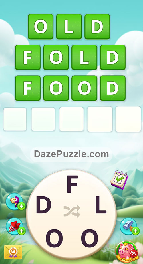 Word Madness Level 44 Answers