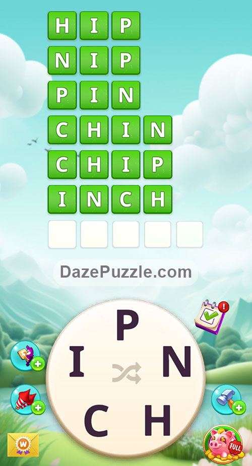 Word Madness Level 45 Answers