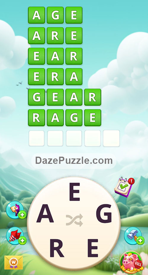 Word Madness Level 47 Answers
