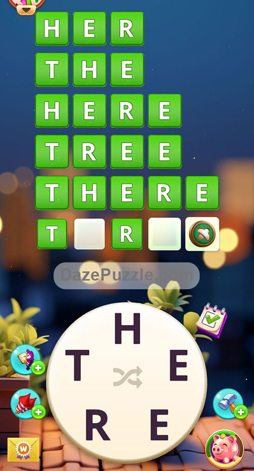 Word Madness Level 57 Answers