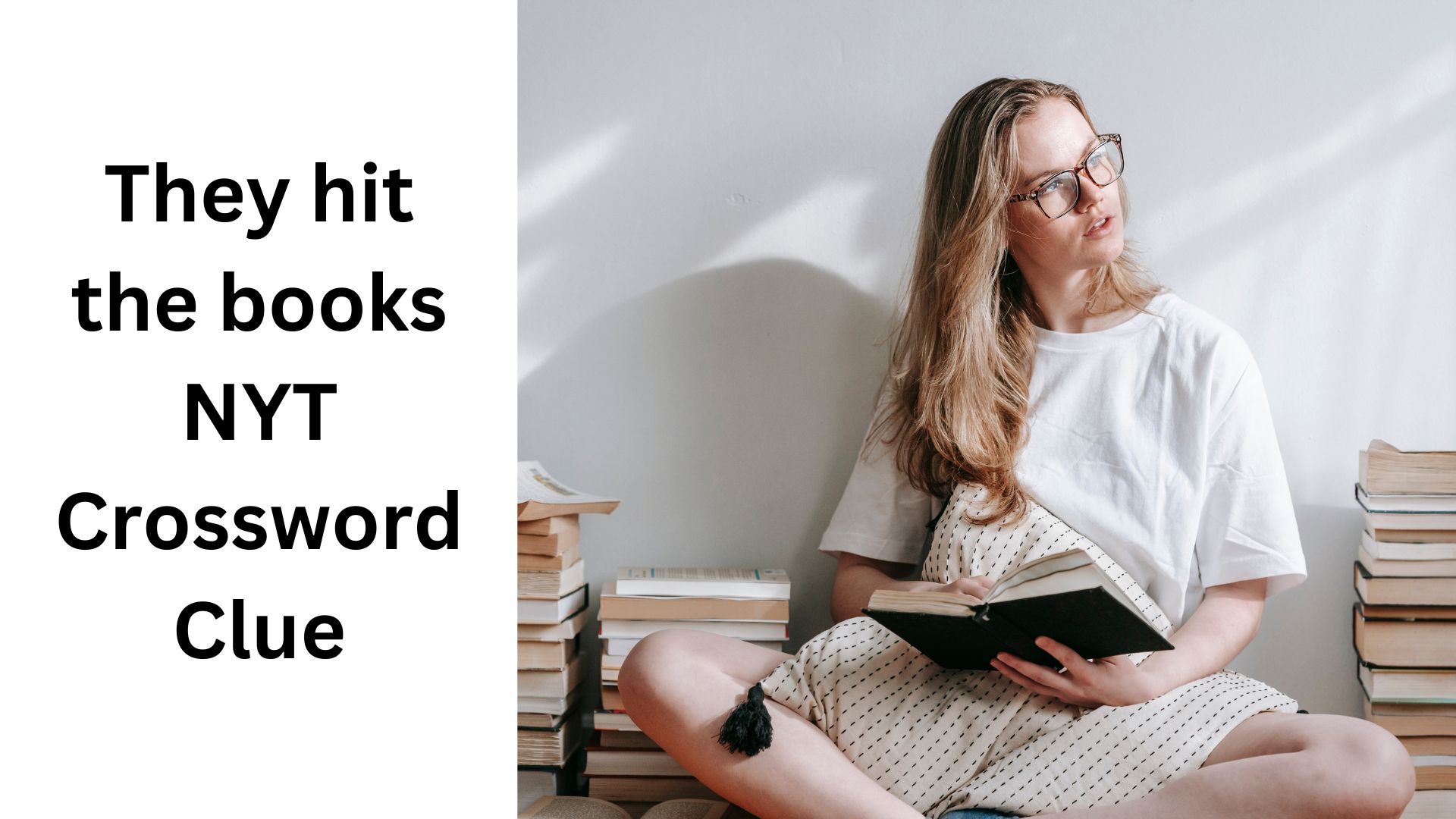 They hit the books NYT Crossword Clue