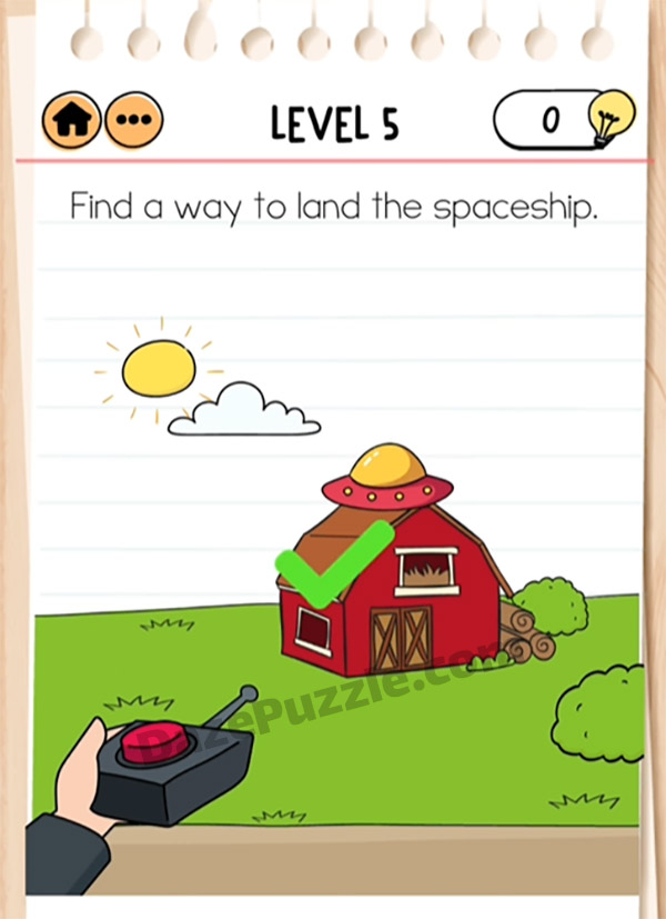brain test 2 alien invasion level 5 answer