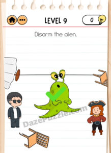 brain test 2 alien invasion level 9 answer