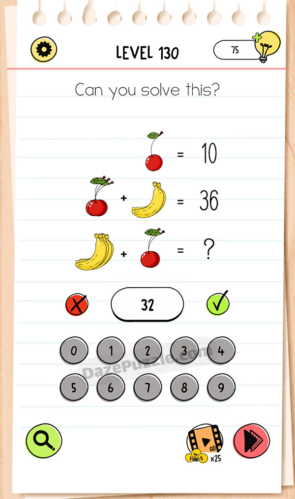 brain test all star level 130 answers