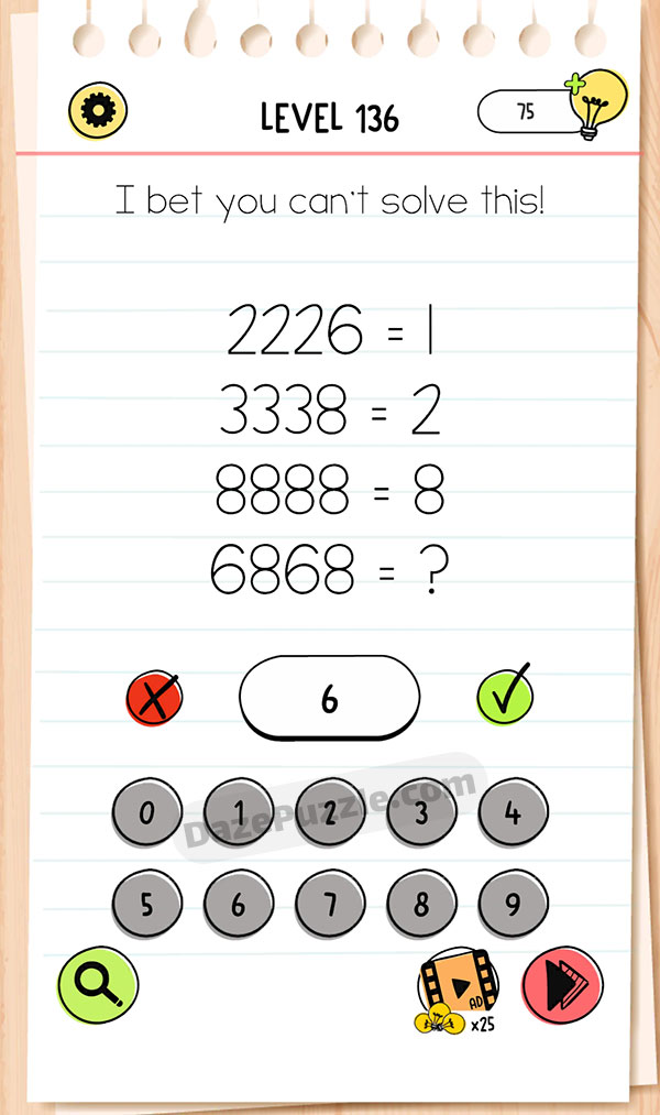 brain test all star level 136 answers
