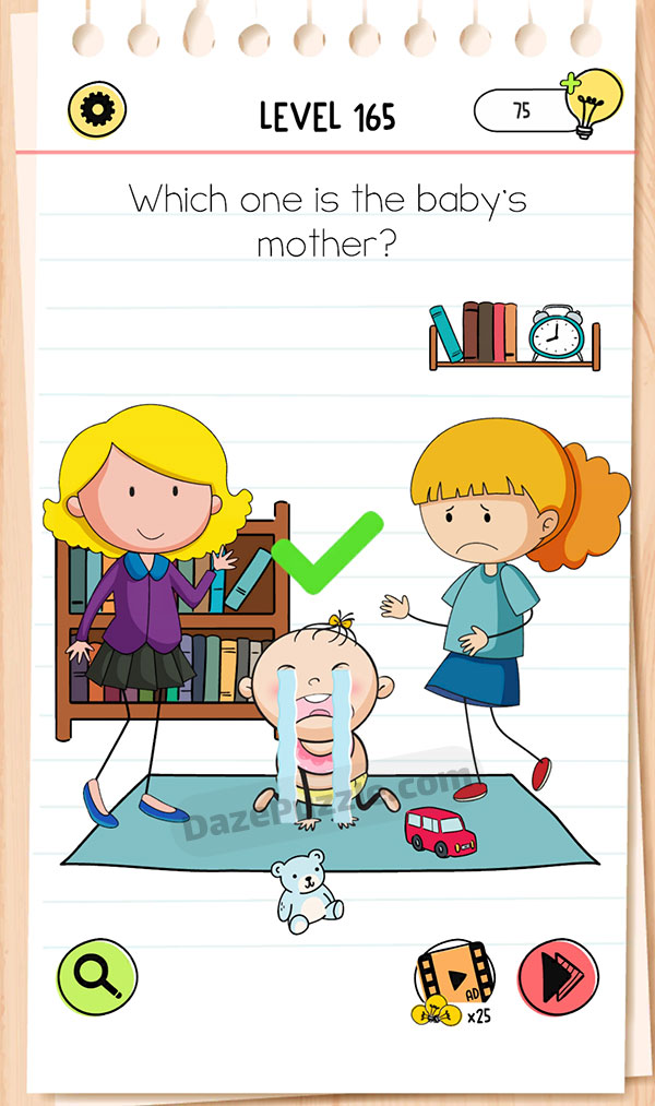 brain test all star level 165 answers