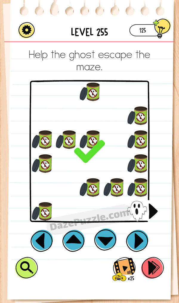 brain test all star level 255 answers