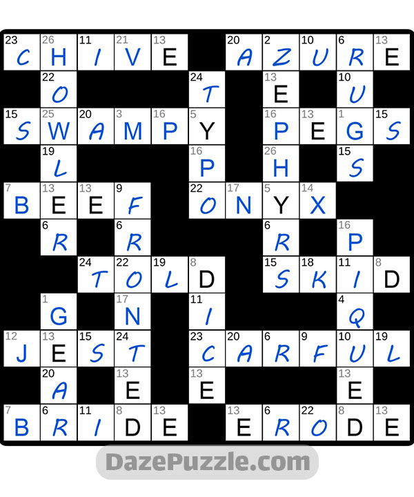 puzzle page codeword 1 september 2024 answer