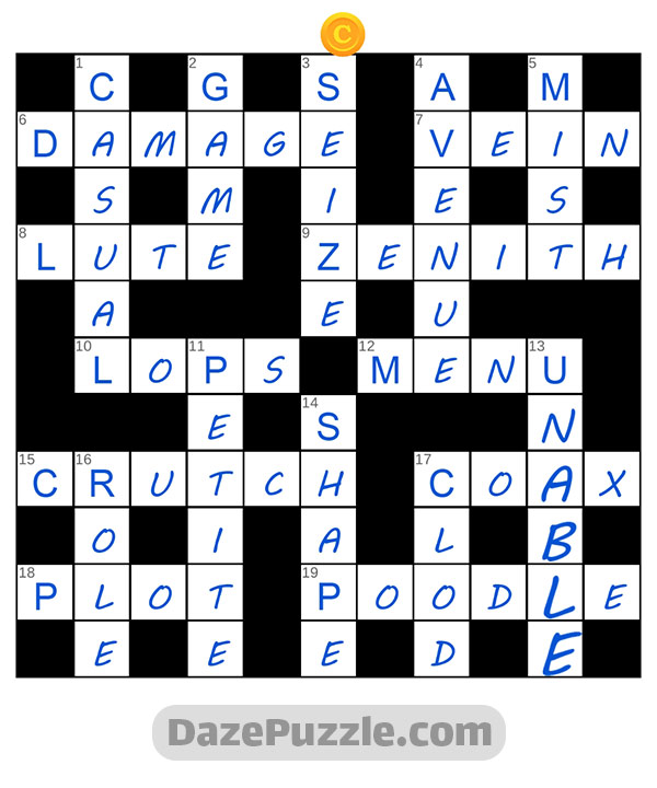 puzzle page crossword 1 september 2024 answer