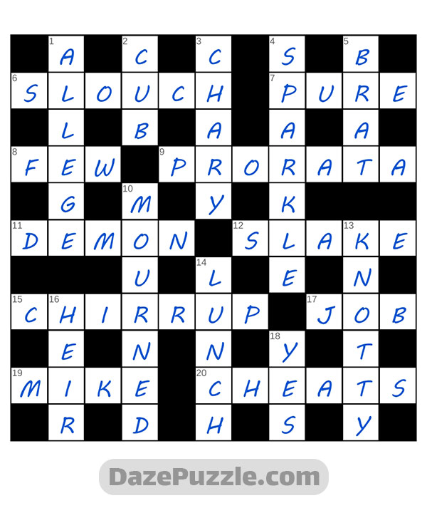 puzzle page crossword 13 september 2024 answer