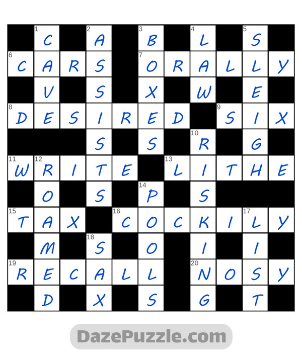 puzzle page crossword 17 september 2024 answer