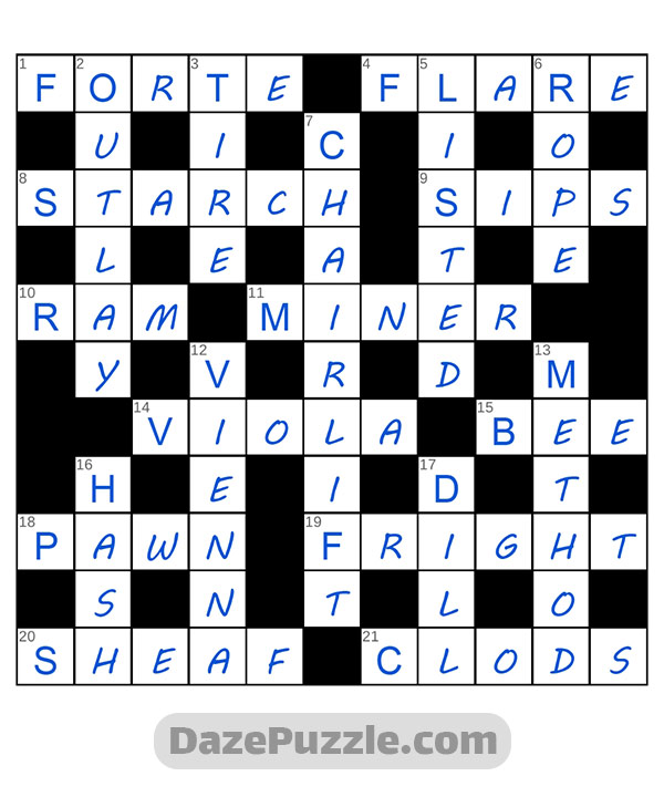 Puzzle Page Crossword September 25 2024 Answers