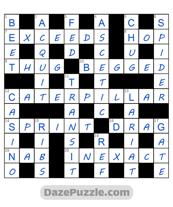 puzzle page crossword 6 september 2024 answer