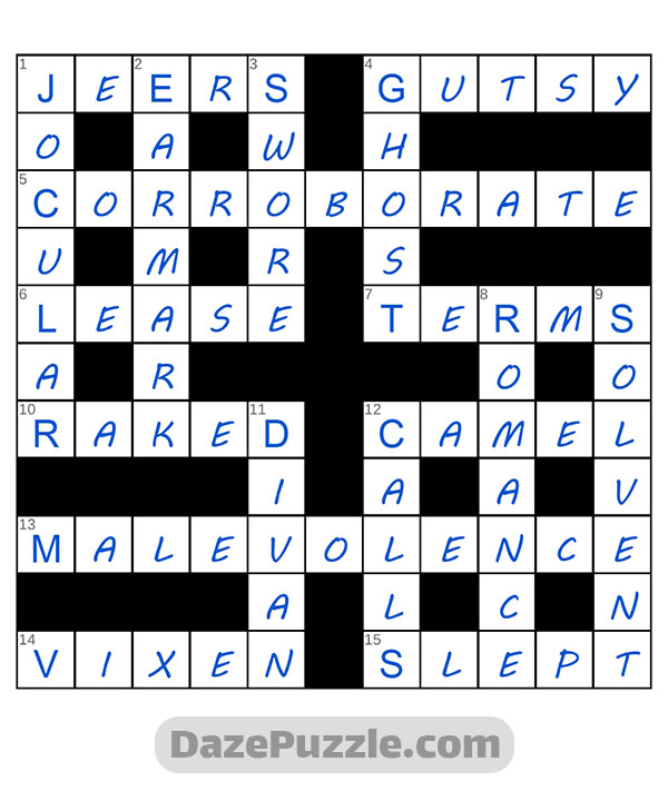 puzzle page crossword 7 september 2024 answer