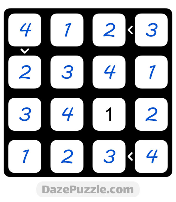 puzzle page futoshiki 3 september 2024 answer