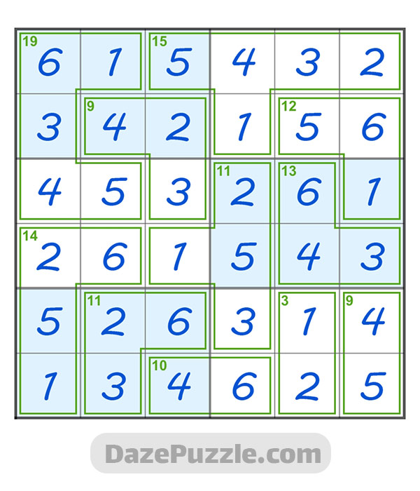 puzzle page killer sudoku 18 september 2024 answer