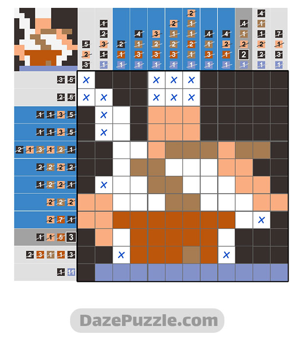 puzzle page picture cross 14 september 2024 answer