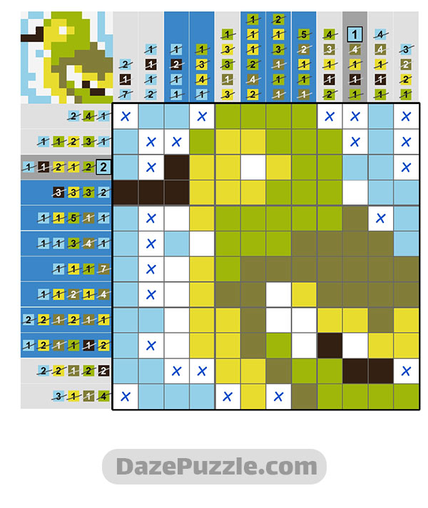 puzzle page picture cross 17 september 2024 answer