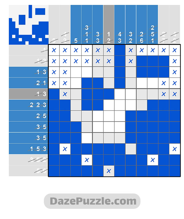 Puzzle Page Picture Cross September 22 2024 Solution