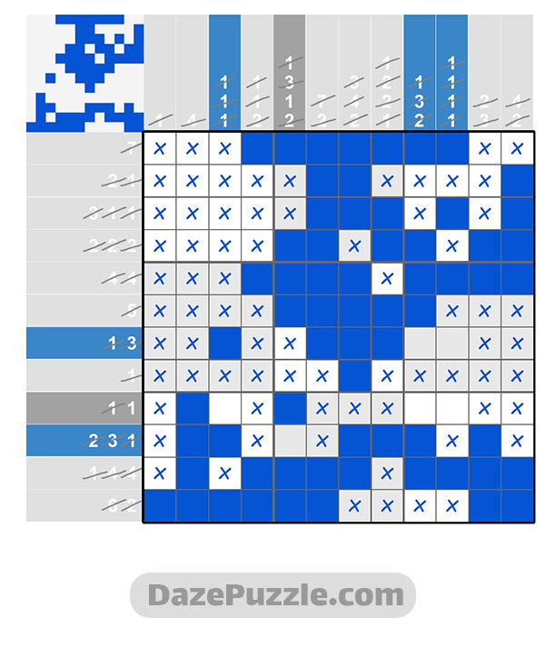 Puzzle Page Picture Cross September 23 2024 Solution
