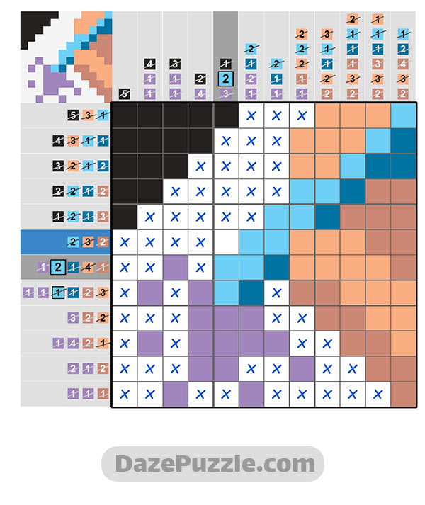 Puzzle Page Picture Cross September 24 2024 Solution