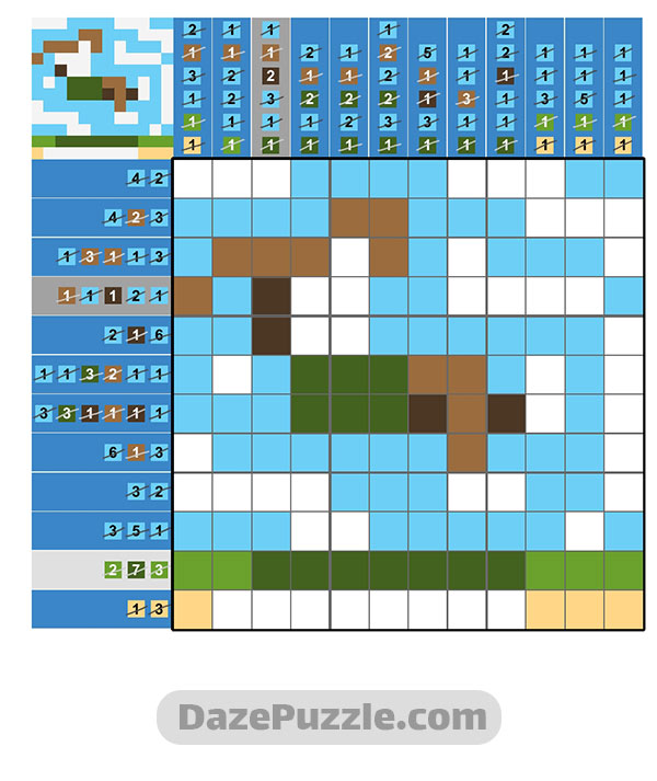 puzzle page picture cross 28 september 2024 answer