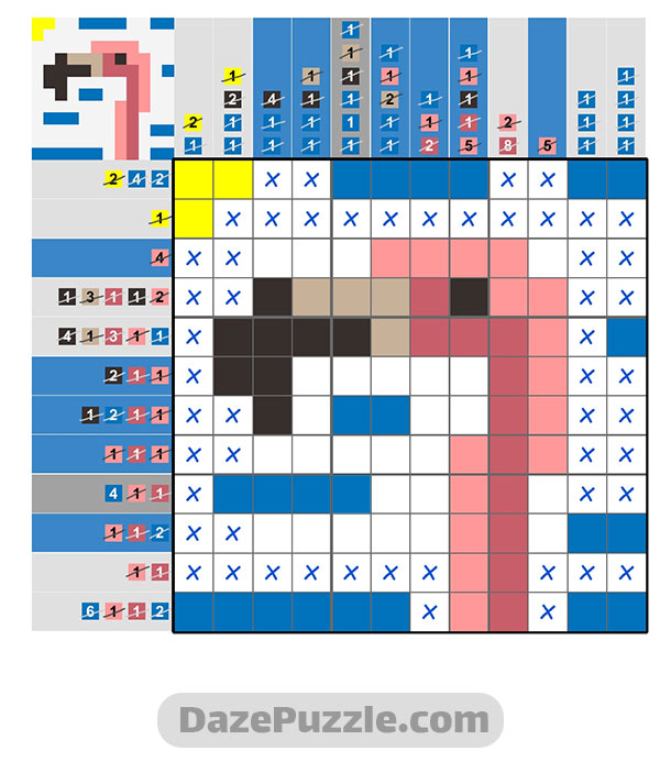puzzle page picture cross 3 september 2024 answer