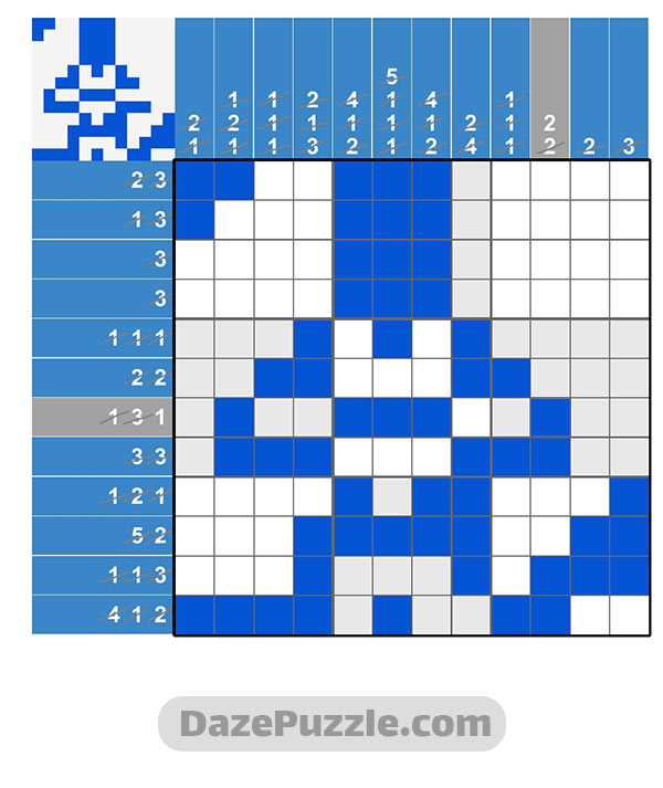 puzzle page picture cross 30 september 2024 answer