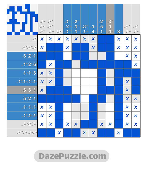 puzzle page picture cross 8 september 2024 answer