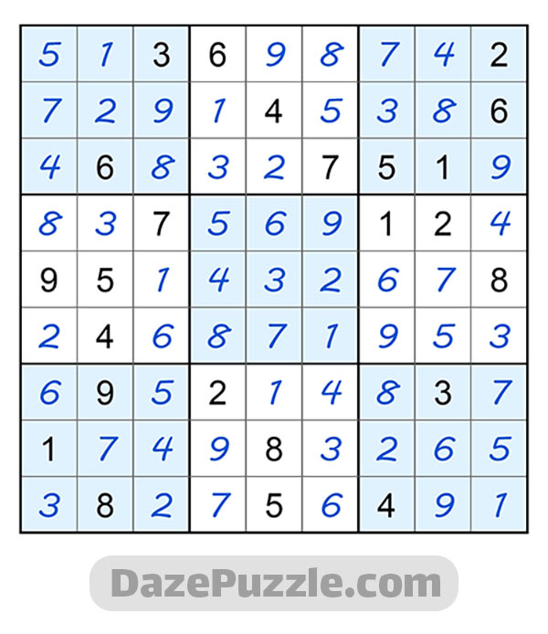puzzle page sudoku 1 september 2024 answer