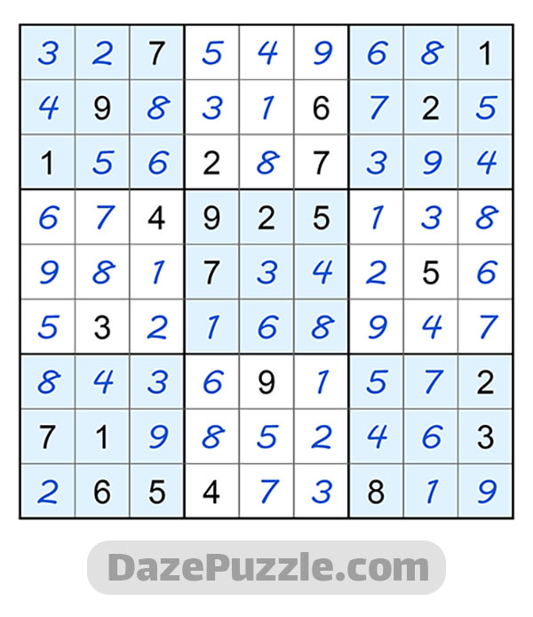 puzzle page sudoku 29 september 2024 answer