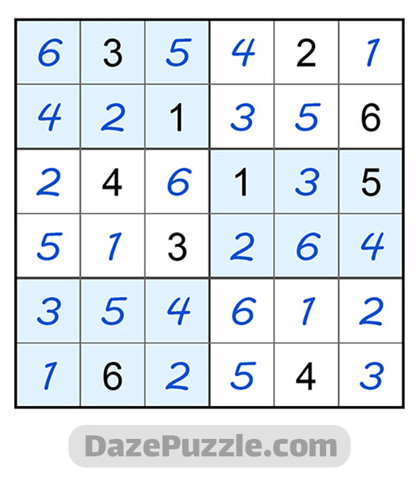 puzzle page sudoku 30 september 2024 answer