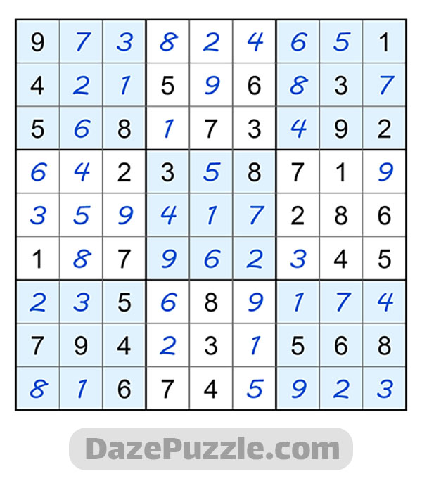 puzzle page sudoku 5 september 2024 answer