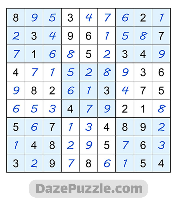 puzzle page sudoku 8 september 2024 answer