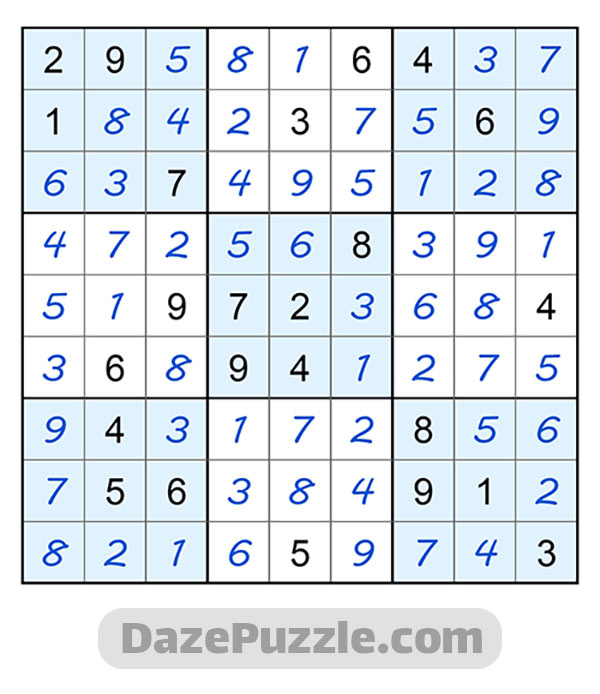 puzzle page sudoku 9 september 2024 answer