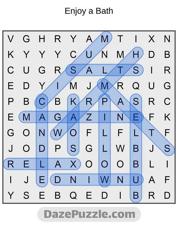 puzzle page word search 27 september 2024 answer