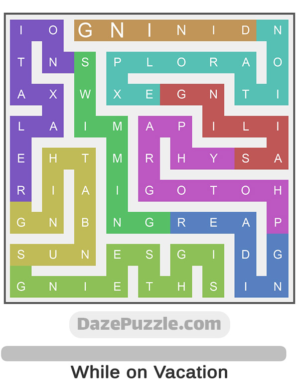 puzzle page word snake 4 september 2024 answer