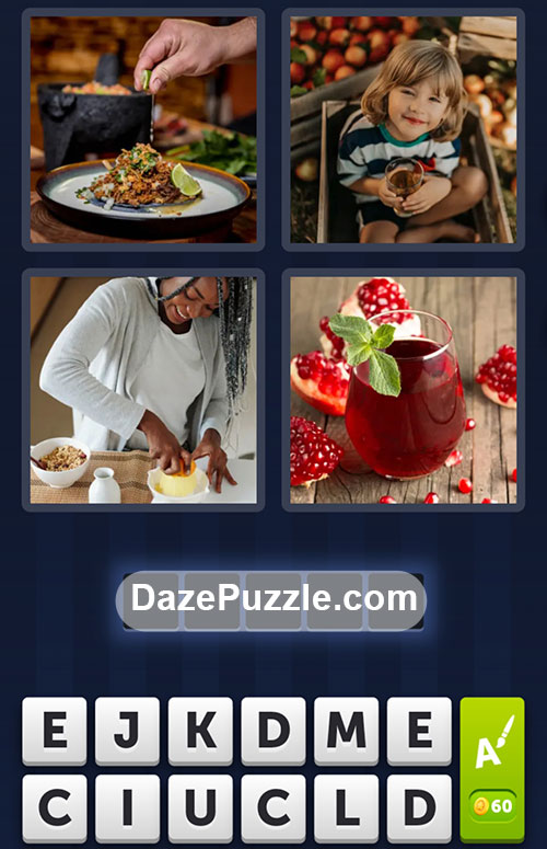 4 Pics 1 Word Daily Puzzle October 16 2024 Answer