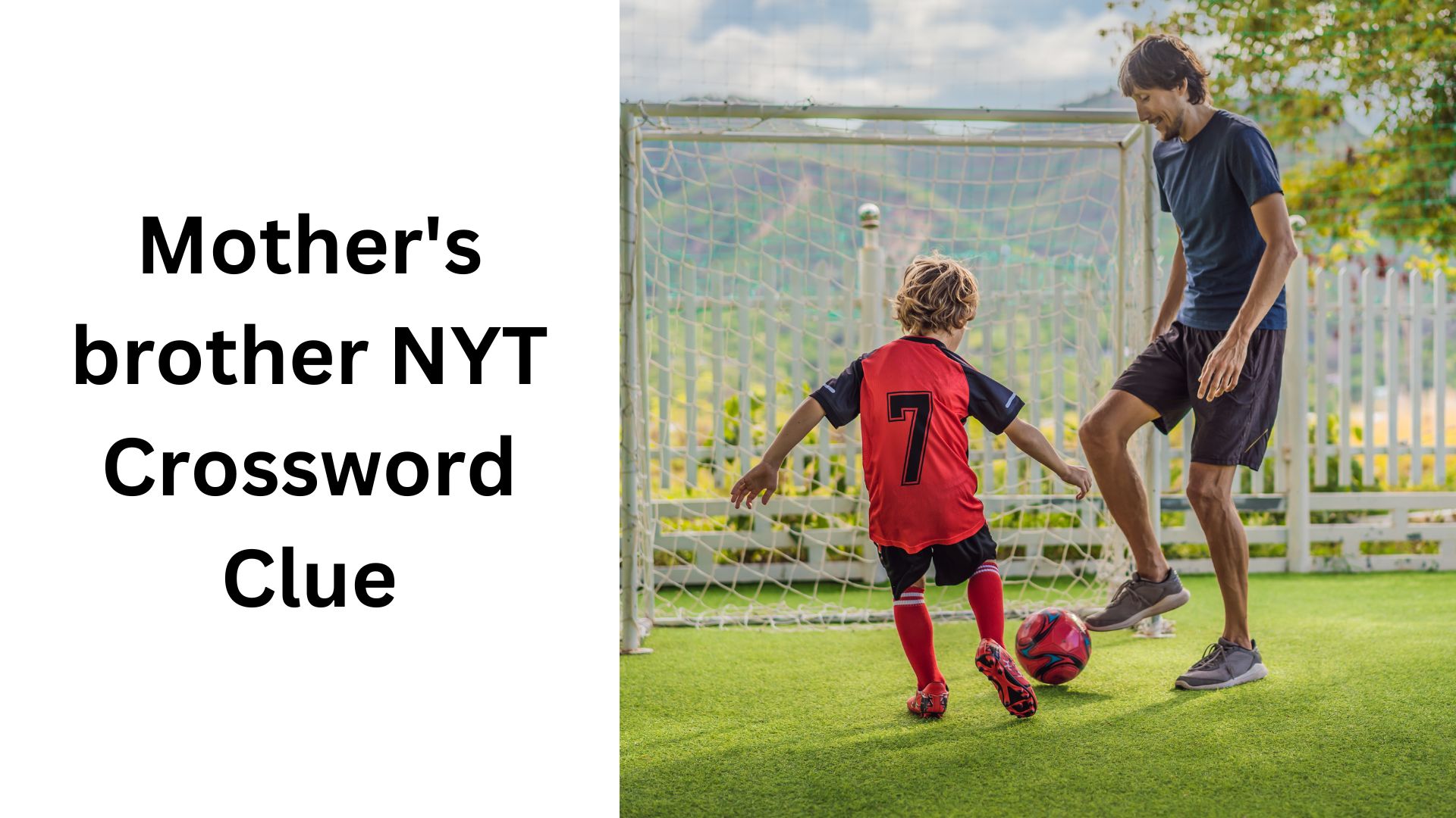 Mother's brother NYT Crossword Clue