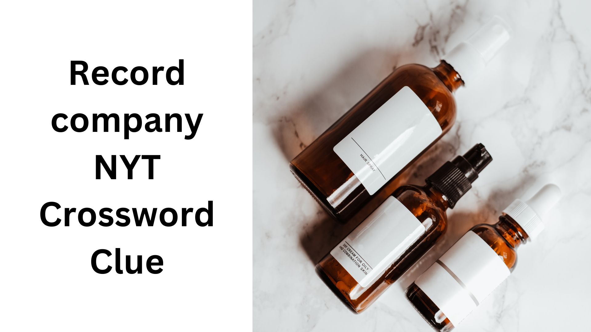 Record company NYT Crossword Clue