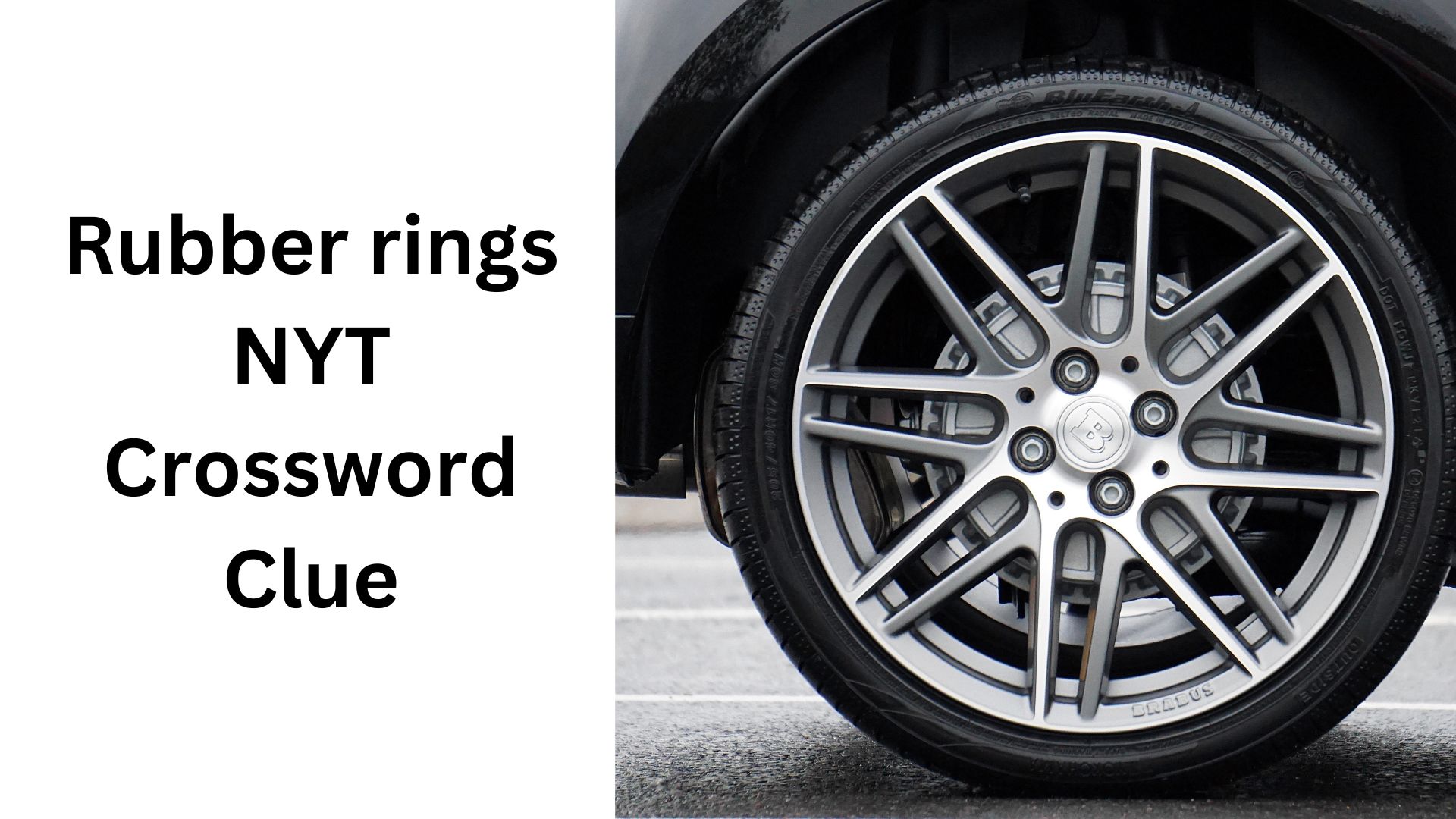 Rubber rings NYT Crossword Clue