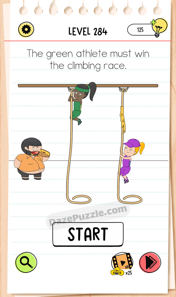 brain test all star level 284 answer