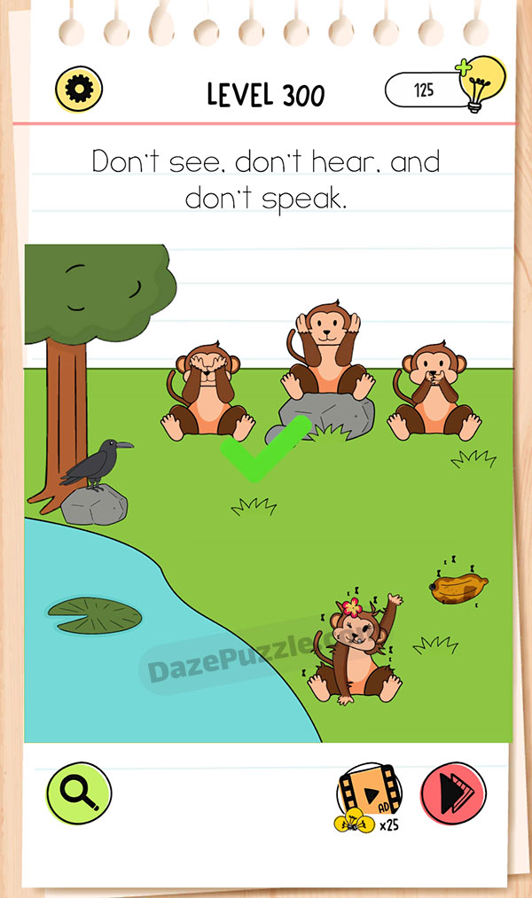 brain test all star level 300 answer