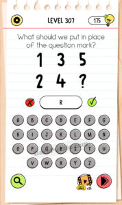 brain test all star level 307 answers