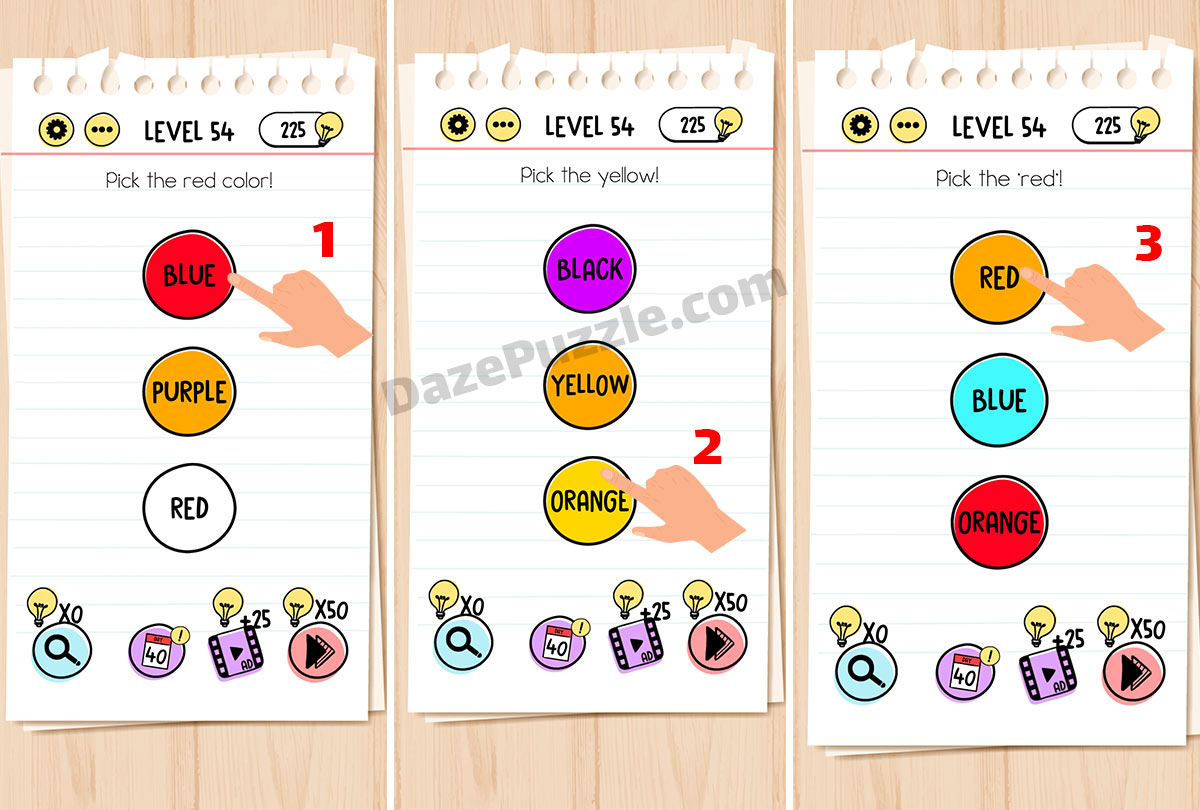 brain test level 54 new