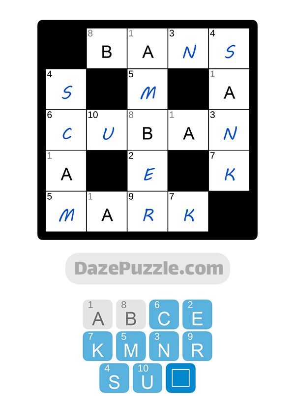 puzzle page codeword 30 october 2024 answer