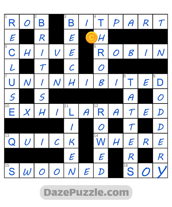 puzzle page crossword 10 october 2024 answer
